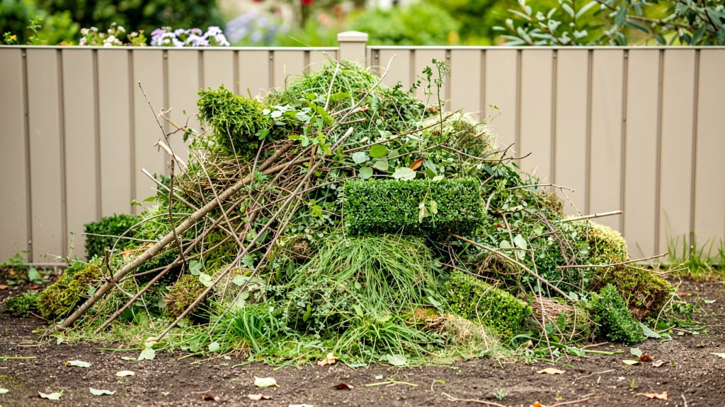Mon voisin stocke ses déchets verts contre ma clôture : comment réagir efficacement ?