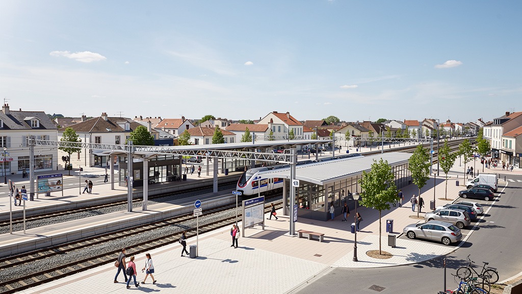 Gare RER D et centre-ville de Sucy-en-Brie