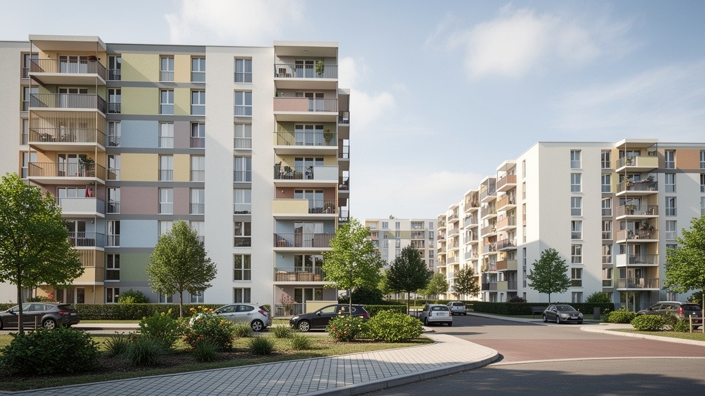 Immeubles de la Cité des Indes à Sartrouville