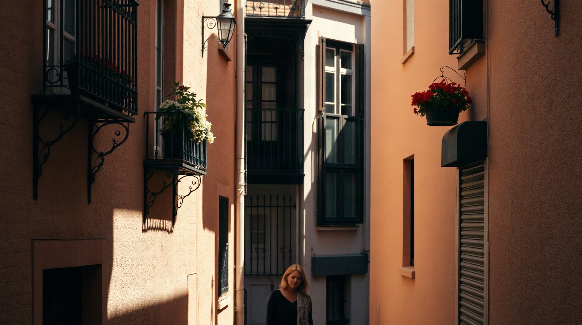 Vue sur les toits et les façades en brique rose du centre de Toulouse