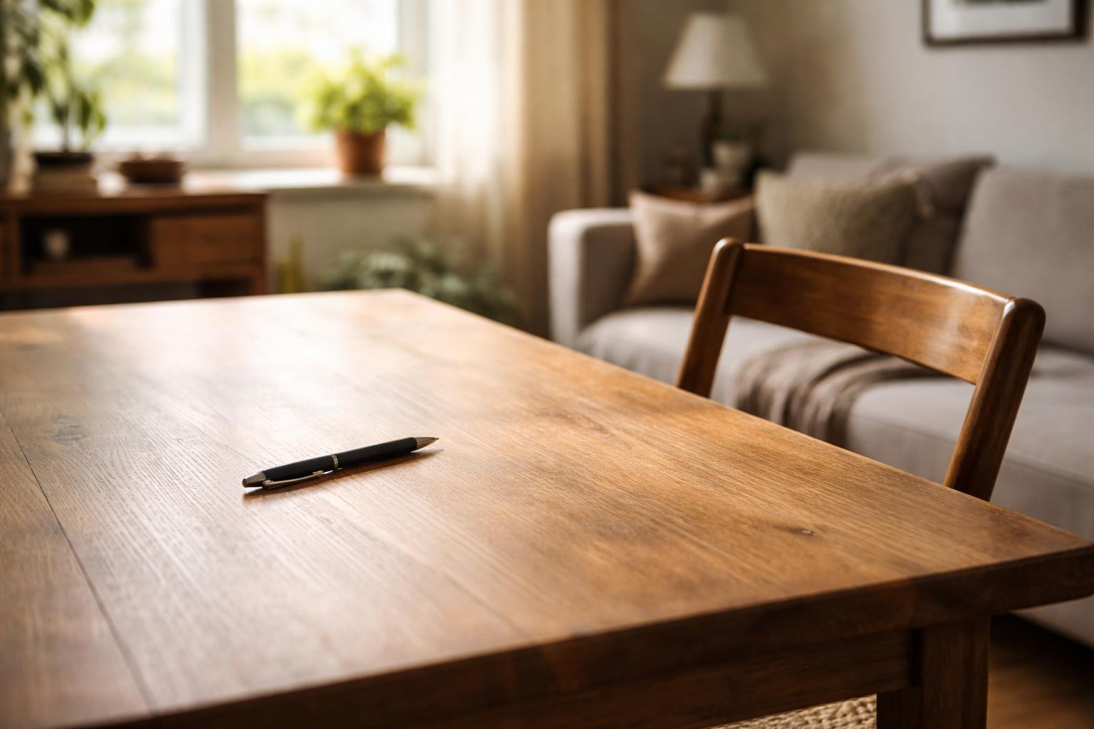 Propriétaire consultant des documents d'estimation immobilière